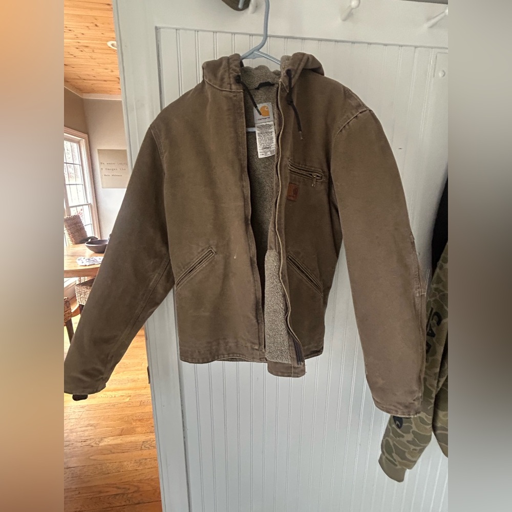 Carhartt Brown Hooded Jacket